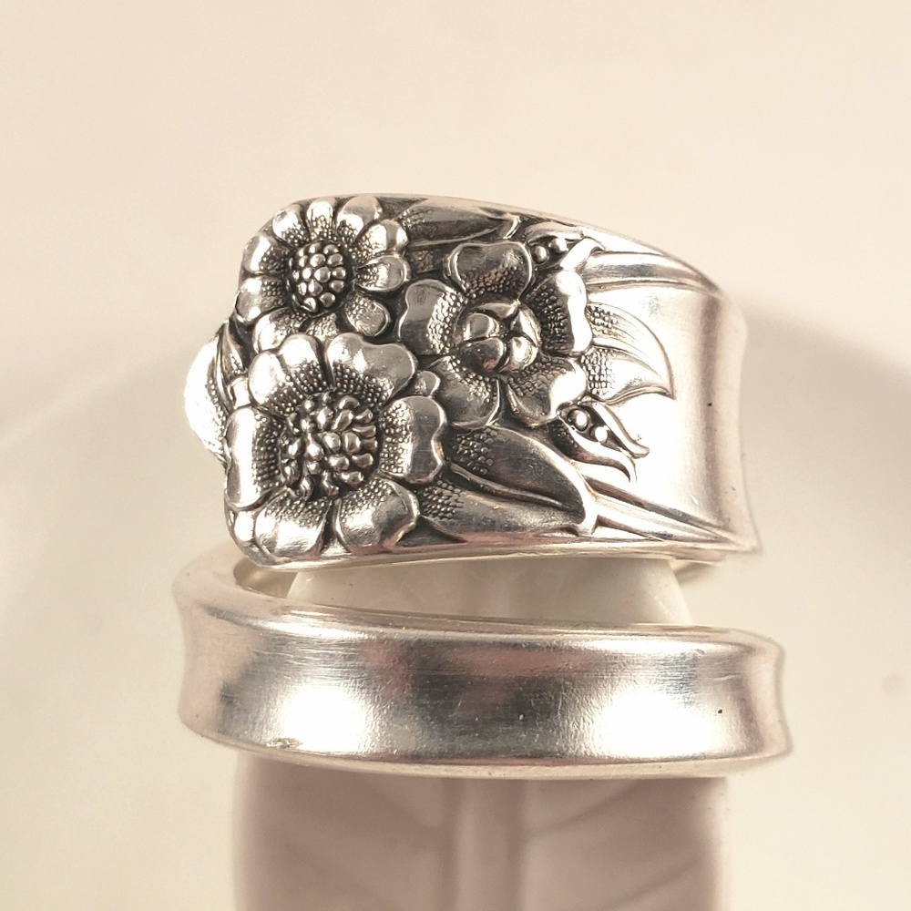 Spoon Ring floral
